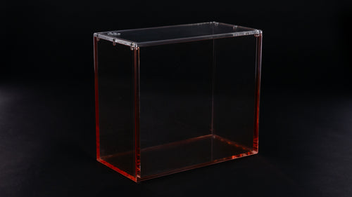 Premium Acrylic Case for Pokémon Booster Box (BB) – Red (Red Gradient)